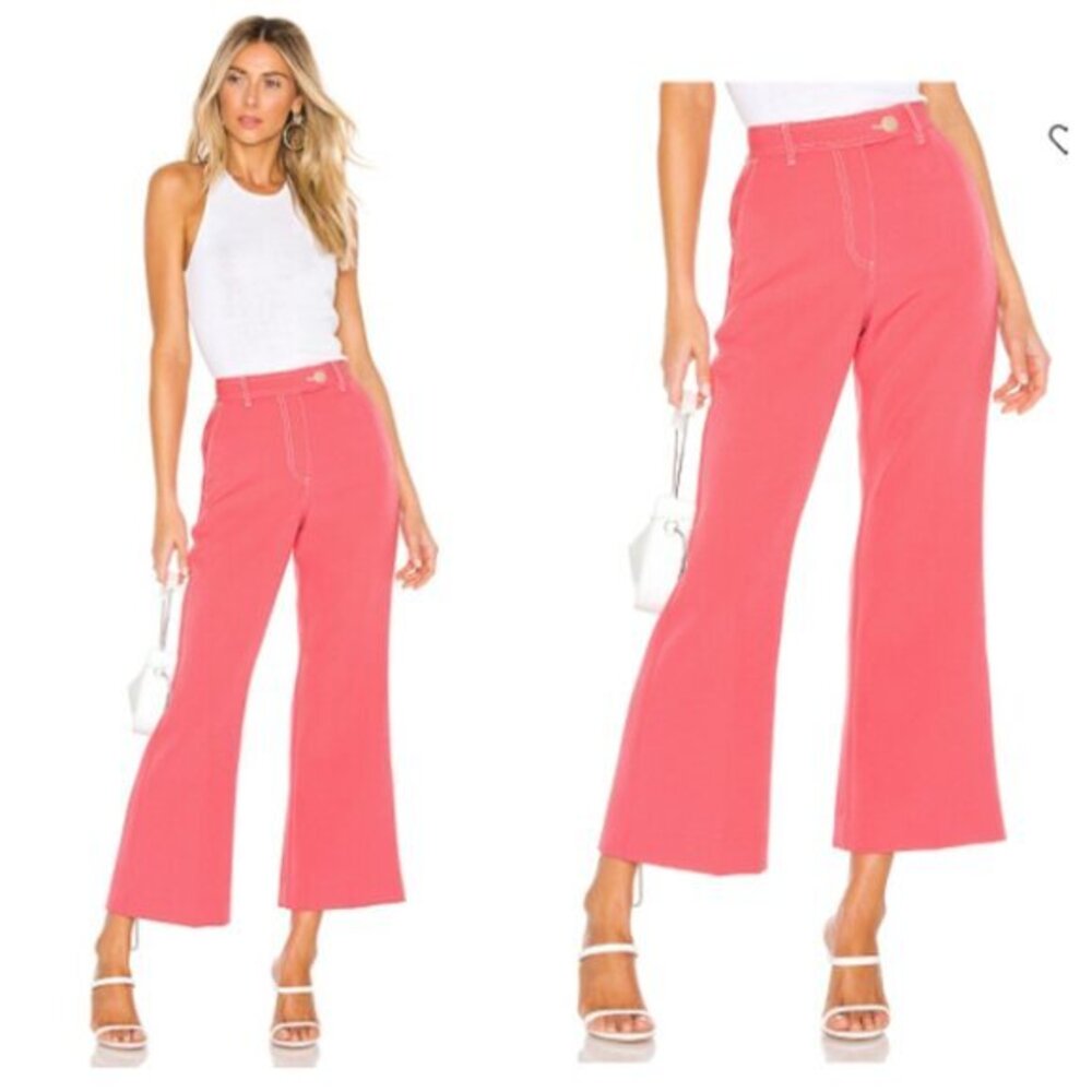 Stine Goya Pants Bob Tailored Trousers in Rose Pink